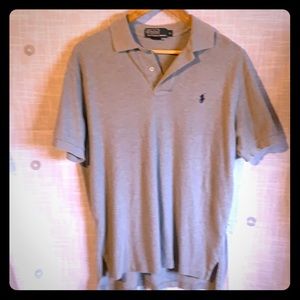 Grey Men’s polo by Ralph Lauren